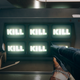 A series of CRT monitors say "Kill."